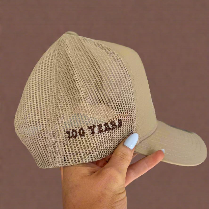 Golden Spike Rodeo Trucker Hat