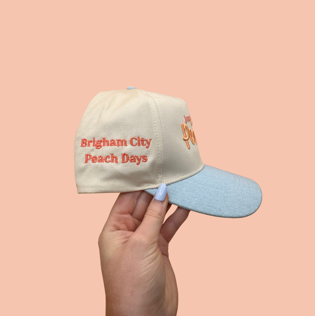 Just Peachy - Brigham City Peach Days Light Denim