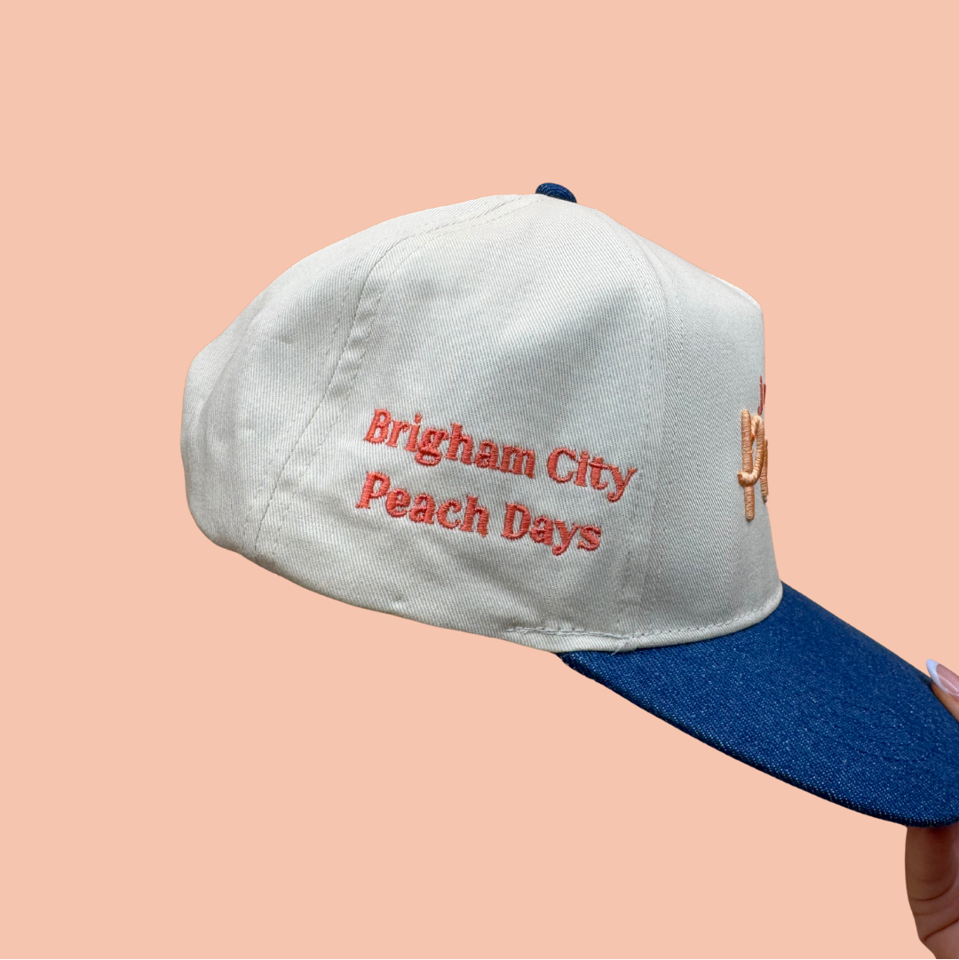 Just Peachy - Brigham City Peach Days Dark Denim